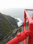 23919 Red railing at Muntervary of Sheep's Head Lighthouse.jpg
